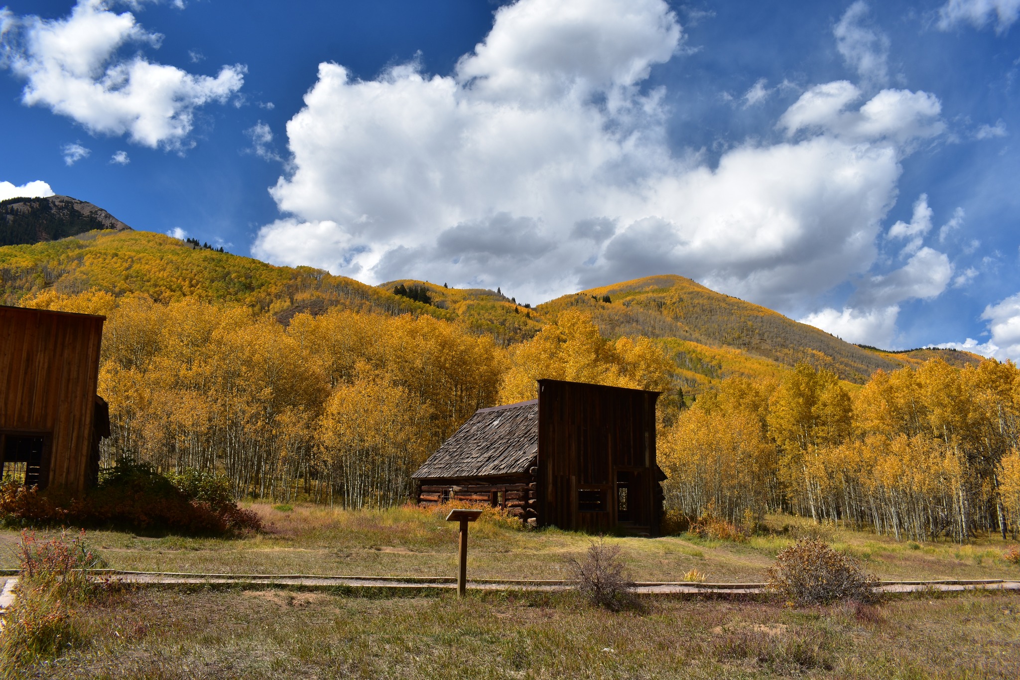 Ghost Town during Fall